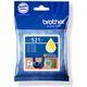 Brother LC-521Y Inktcartridge Geel