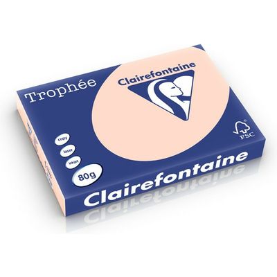 Clairefontaine Zalm A3 Gekleurd papier 80 grams (500 vel)