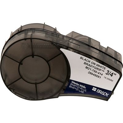 Brady M21-750-414 Etiket Zwart op wit