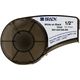 Brady M21-500-595-BK Etiket Wit op zwart