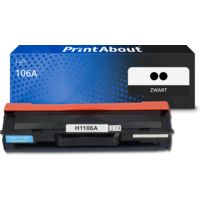 Huismerk HP 106A (W1106+1106) Toner Zwart Multipack