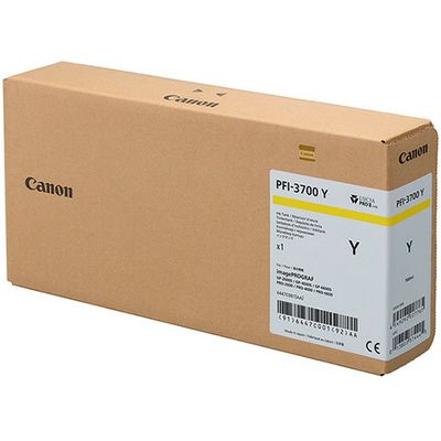 Canon PFI-3700Y Inktcartridge Geel Extra hoge capaciteit