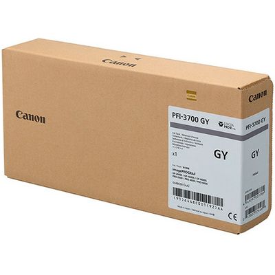 Canon PFI-3700GY Inktcartridge Grijs Extra hoge capaciteit
