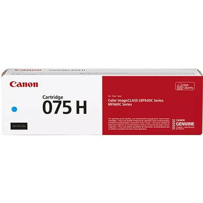 Canon 075H C Toner Cyaan Hoge capaciteit