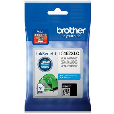 Brother LC-462XLC Inktcartridge Cyaan Hoge capaciteit