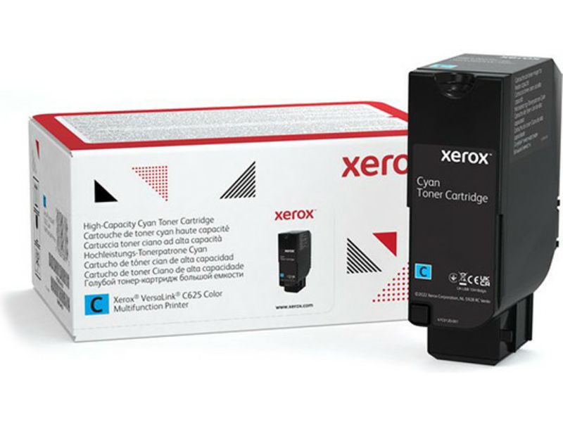 Xerox - high capacity - cyan - original - toner cartridge