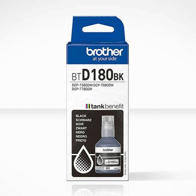 Brother BTD180BK Inktcartridge Zwart