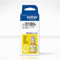 Brother BTD180Y Inktcartridge Geel