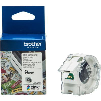 Brother CZ-1001 Etiket Wit