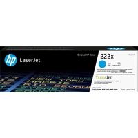 HP 222X (W2221X) Toner Cyaan Hoge capaciteit