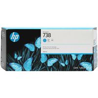 HP 738 (676M6A) Inktcartridge Cyaan Hoge capaciteit