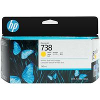 HP 738 (498N7A) Inktcartridge Geel