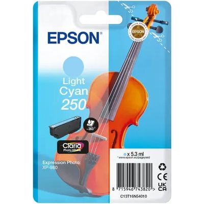 Epson 250 (C13T16N54010) Inktcartridge Licht-cyaan