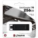 Kingston 256GB USB-C 3.2 Gen 1 DataTraveler 70 USB-stick