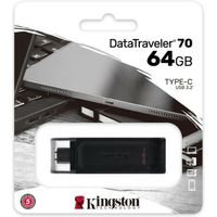 Kingston 64GB USB-C 3.2 Gen 1 DataTraveler 70 USB-stick