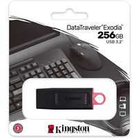 Kingston 256GB USB3.2 Gen1 DataTraveler Exodia (Black + Pink) USB-stick