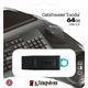 Kingston 64GB USB3.2 Gen 1 DataTraveler Exodia (Black + Teal) USB-stick