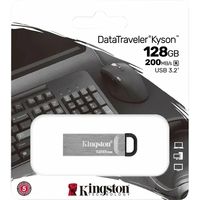 Kingston 128GB DataTraveler Kyson 200MB/s Metal USB 3.2 Gen 1 USB-stick