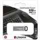 Kingston 512GB DataTraveler Kyson 200MB/s Metal USB 3.2 Gen 1 USB-stick