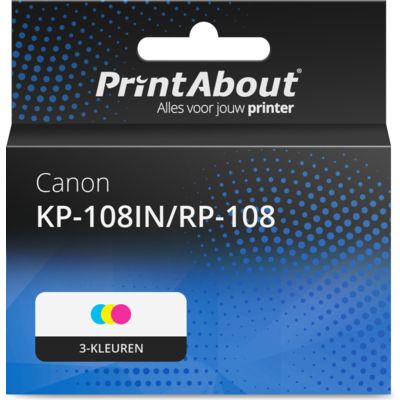 Huismerk Canon KP-108IN/RP-108 Inktcartridge 3-kleuren Normale capaciteit