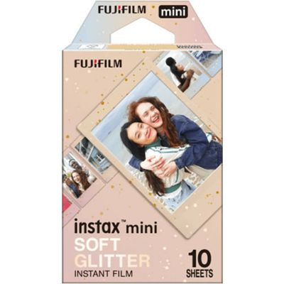 Fujifilm Instax mini film Soft Glitter (10 vel) Fotopapier (4,6 cm x 6,2 cm)