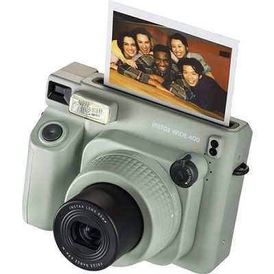 Fujifilm Instax Wide 400 Instant Camera Green Pocket printer