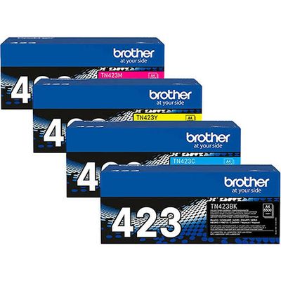 Brother TN-423BK, C, M en Y multipack Toner 4-kleuren