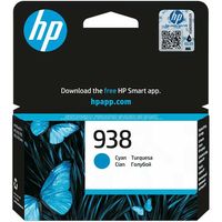 HP 938 (4S6X5PE) Inktcartridge Cyaan