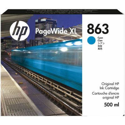 HP 863 (F9K40A) Toner Cyaan