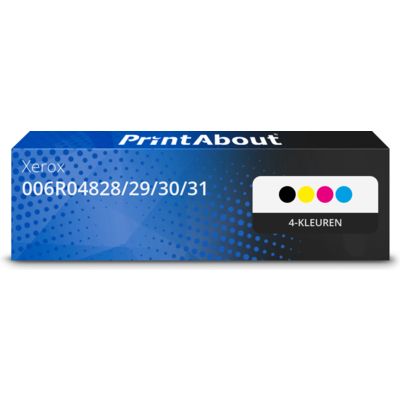 Huismerk Xerox 006R04828/29/30/31 Toner 4-kleuren Multipack Hoge capaciteit