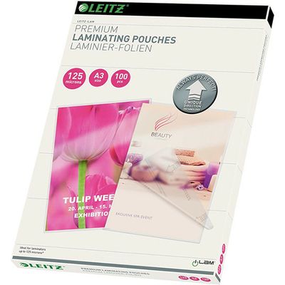 Leitz ILAM A3 2x125 micron Lamineerhoes (100 stuks)