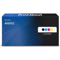 Huismerk Ricoh 406052 (406094) Toner 4-kleuren Voordeelbundel