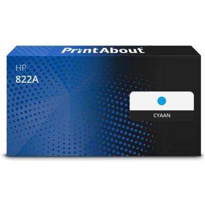 Huismerk HP 822A (C4150A) Toner Cyaan