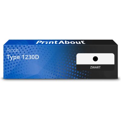 Huismerk Ricoh Type 1230D (885094) Toner Zwart