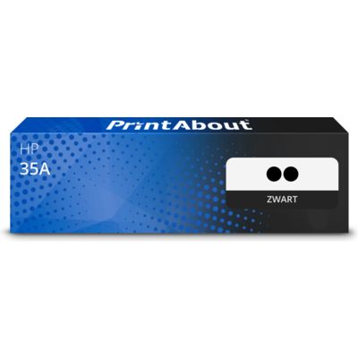 Huismerk HP 35A (CB435AD) Toner Zwart Voordeelbundel 2-pack