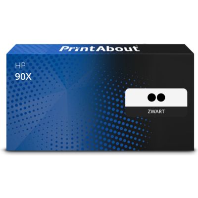 Huismerk compatible met HP 90X (CE390X) Toner Zwart Voordeelbundel 2-pack Hoge capaciteit