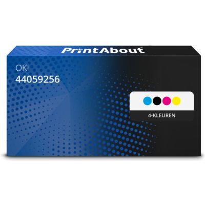 Huismerk OKI 44059256 Toner 4-kleuren Voordeelbundel