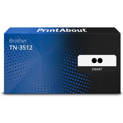 Huismerk Brother TN-3512 Toner Zwart Voordeelbundel 2-pack Extra hoge capaciteit