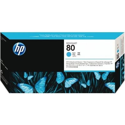 HP 80 (C4821A) Printkop Cyaan