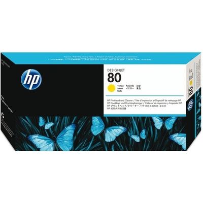 HP 80 (C4823A) Printkop Geel