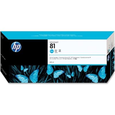 HP 81 (C4931A) Inktcartridge Cyaan