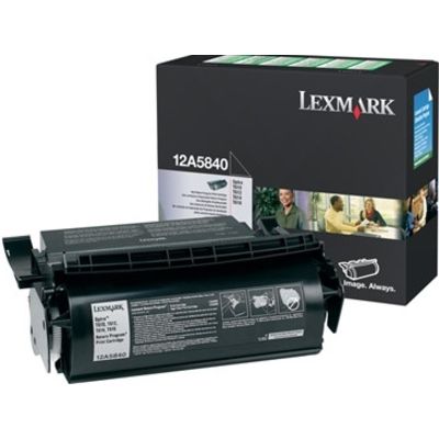 Lexmark 12A5840 Toner Zwart