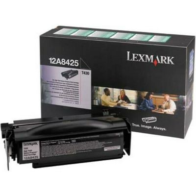 Lexmark 12A8425 Toner Zwart