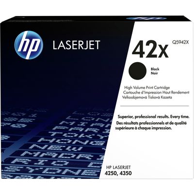 HP 42X (Q5942X) Toner Zwart Hoge capaciteit