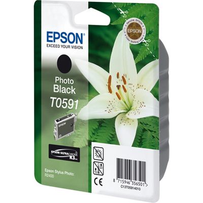 Epson T059140 Inktcartridge Foto-zwart