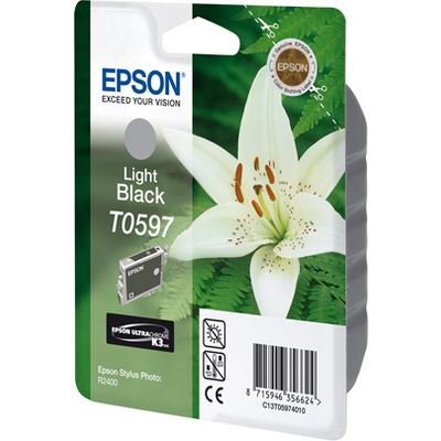 Epson T059740 Inktcartridge Licht-zwart