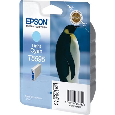 Epson T559540 Inktcartridge Licht-cyaan