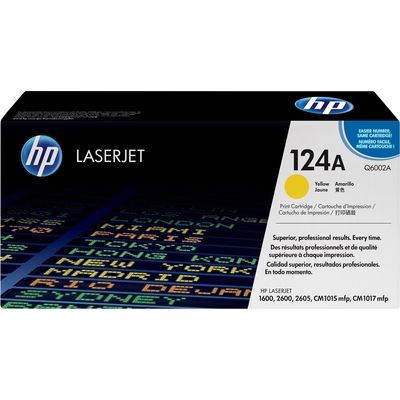 HP 124A (Q6002A) Toner Geel