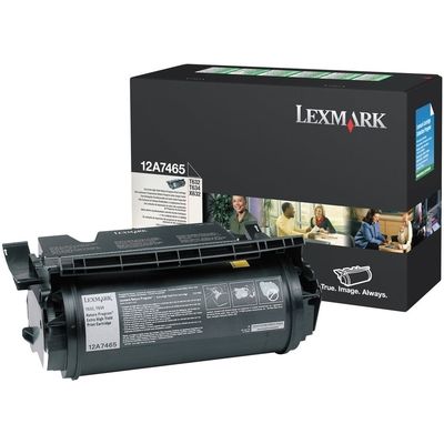 Lexmark 12A7465 Toner Zwart