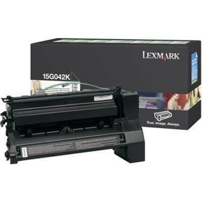 Lexmark 15G042K Toner Zwart